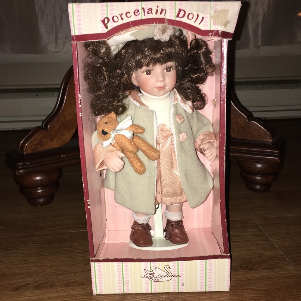 Swan Collection porcelain doll
